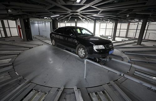 最新立体车库,最新立体车库,未来停车的新选择,立体车库革新,未来停车的新选择
