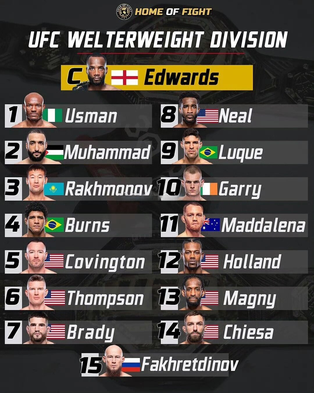 ufc冠军最新排名,UFC冠军最新排名,强者的荣耀,热血的战场,UFC冠军最新排名,强者的荣耀,热血战场上的荣耀之战